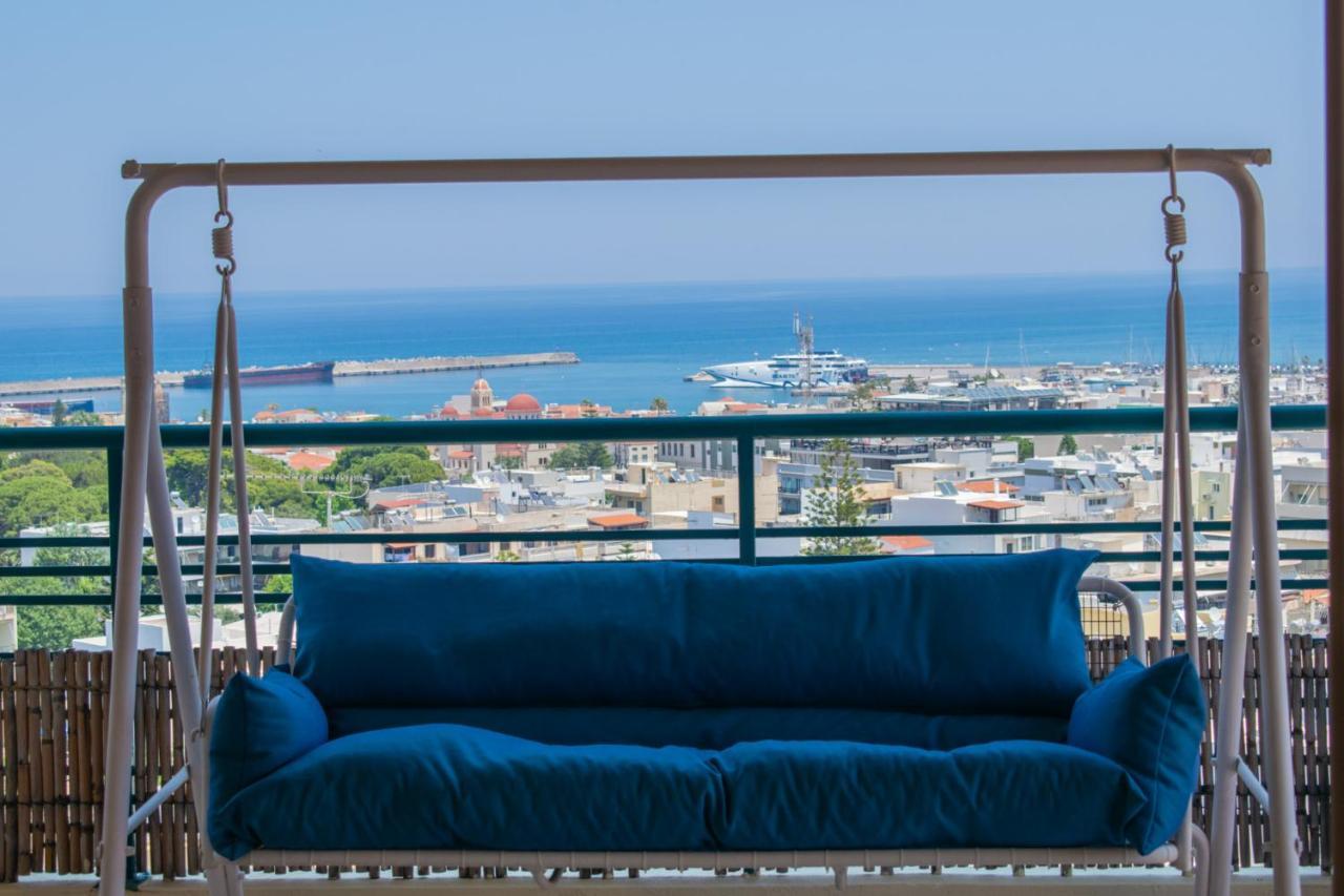 Rooftop With Sea View In Central Rethymno エクステリア 写真