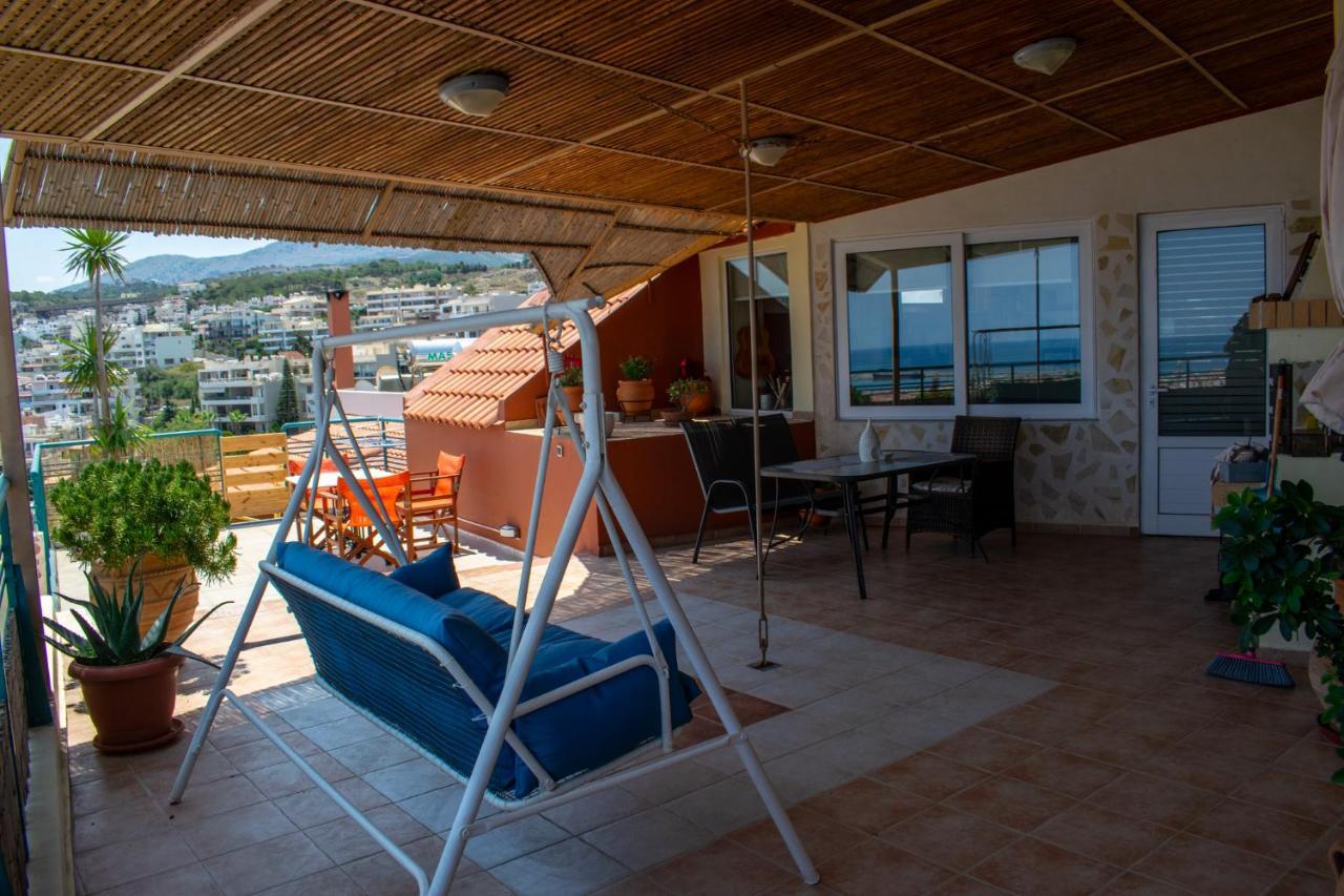 Rooftop With Sea View In Central Rethymno エクステリア 写真