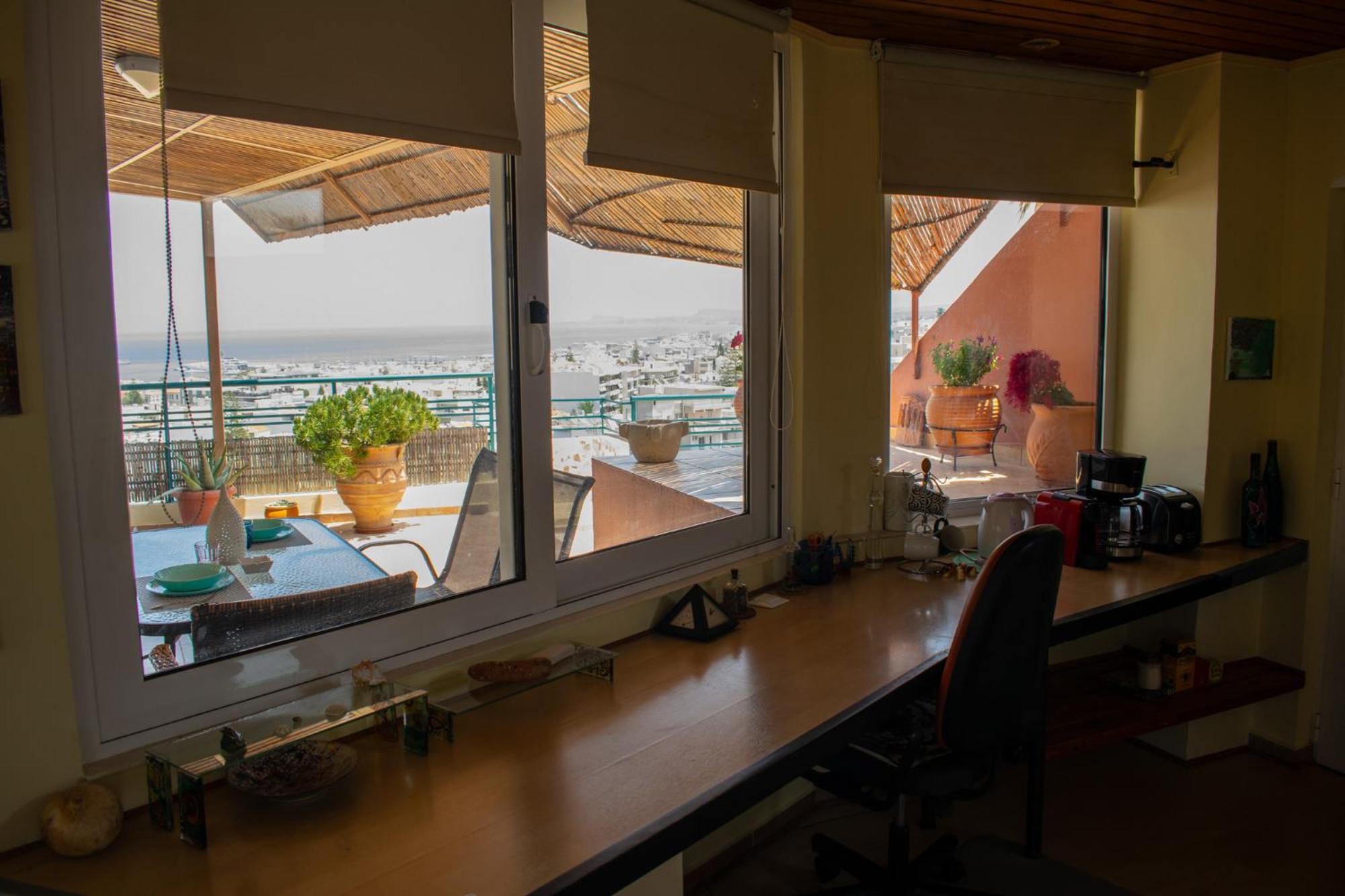 Rooftop With Sea View In Central Rethymno エクステリア 写真
